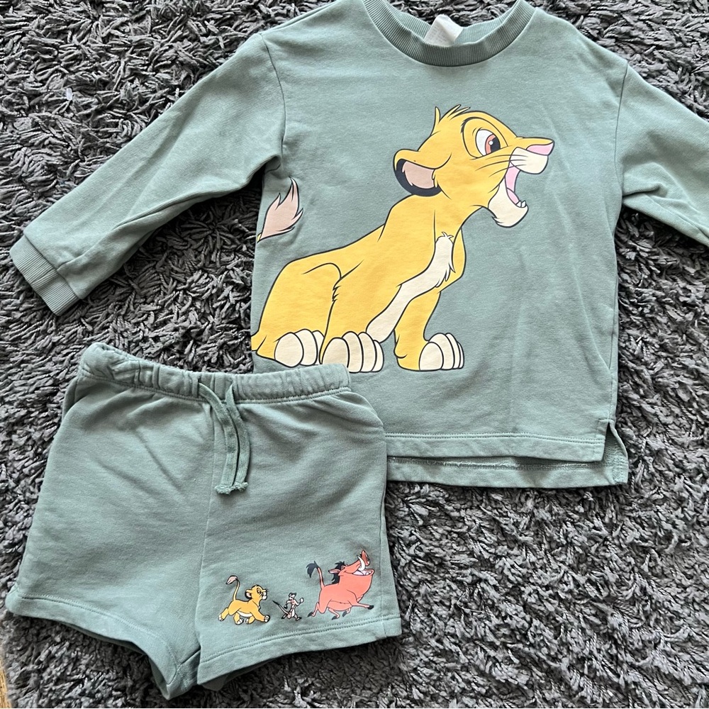 Green Lion King Toddler Outfit